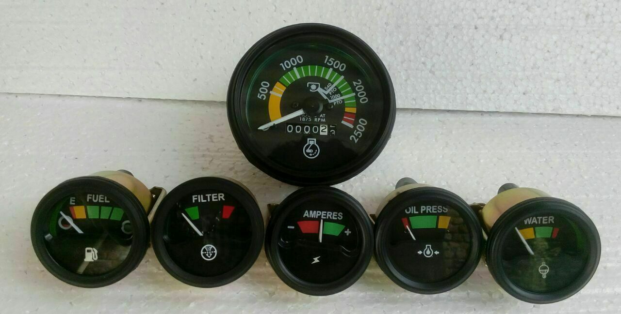 MF Massey Ferguson 1135 Gauges Kit Tachometer Temp+ Oil+Fuel+Amp+