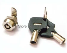 M12 Zinc Alloy Small Tubular Cam Lock for PC Case 4 Pin Mini Tubular Cam Lock