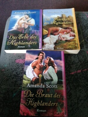 3 Romane von Amanda Scott, Highlanders