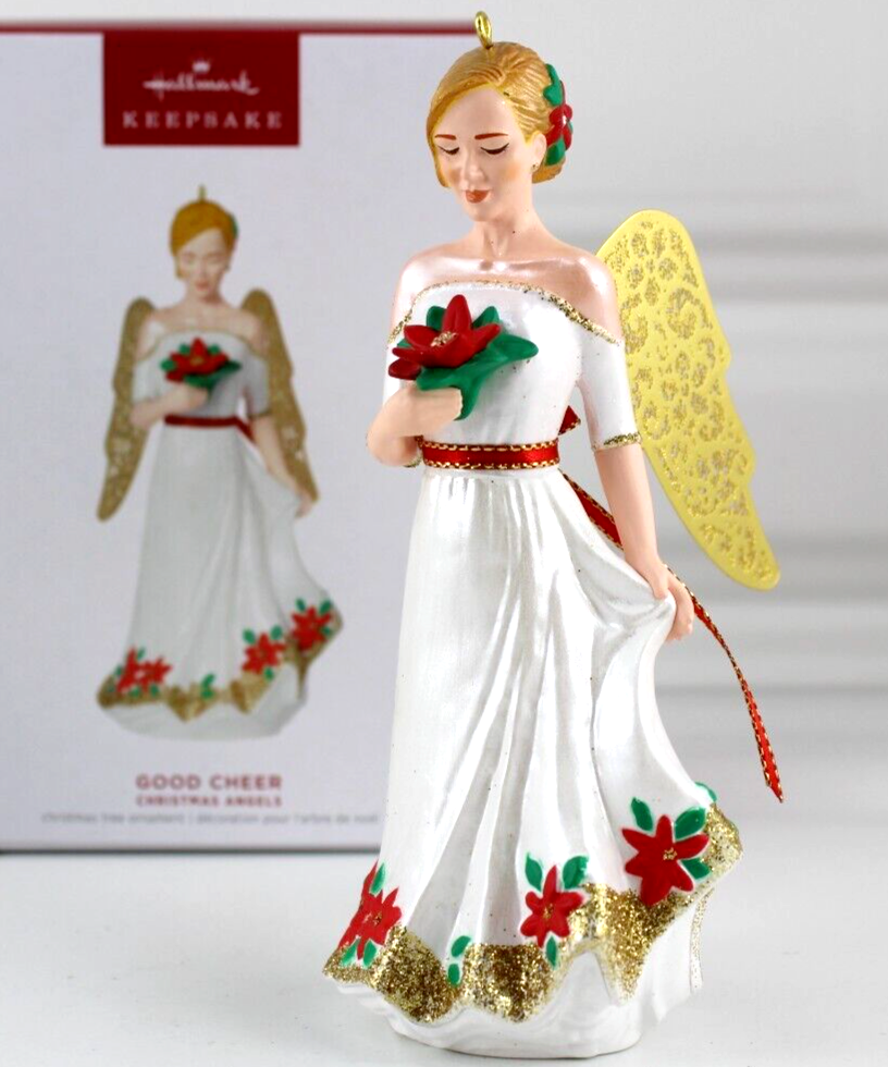 Hallmark 2023 Good Cheer Angels 6th Series Christmas Ornament