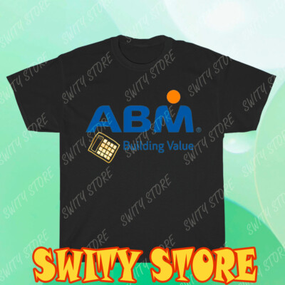 ABM Industries Building Value Men's Black Logo Men's T-Shirt Funny Size S to 5XL