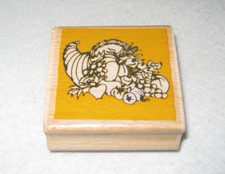 Vap Scrap - Rubber Stamp - Cornucopia - 2 - Medium Size -