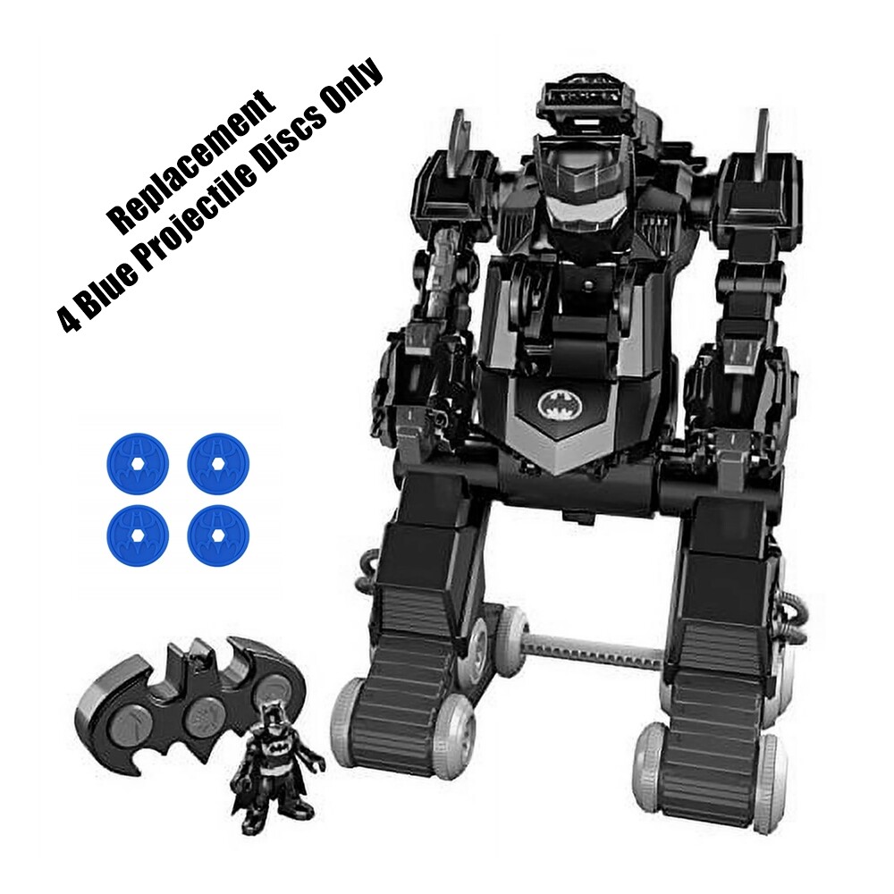 Replacement 4 Discs for Imaginext DC Super Friends RC Transforming