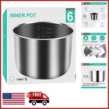 6Qt Replacement Inner Pot for Power Cooker XL...