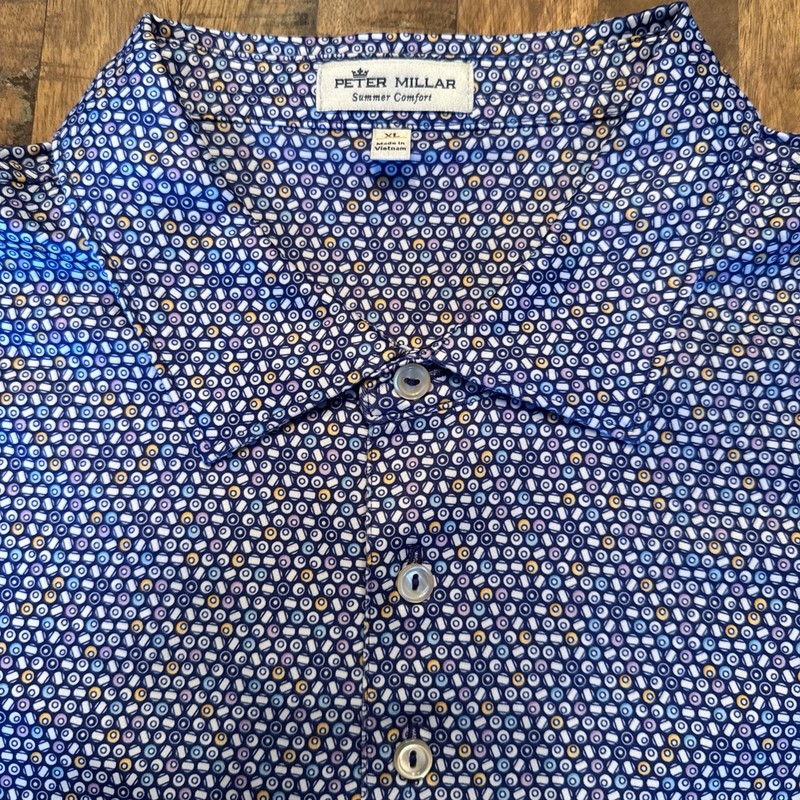 Peter Millar Men’s Golf Polo Gently Used And Priced To Move!  Size XL