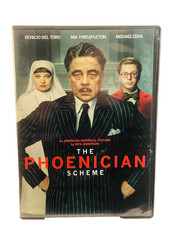 The Phoenician Scheme DVD2025   When something stands in your way  flatten it.  