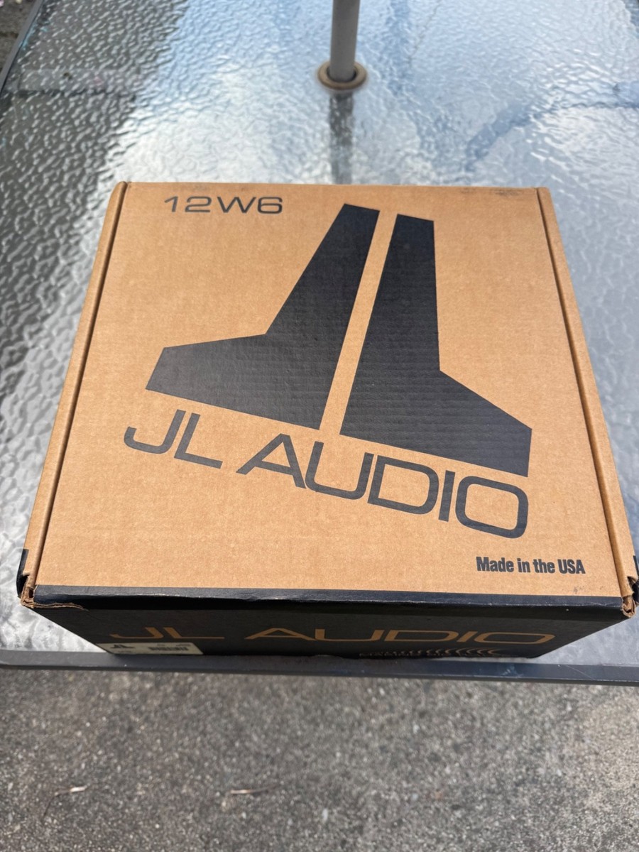 12” JL Audio 12W6D6 Old School Car Audio Subwoofers W6 12w6 | eBay
