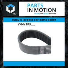 8 Rib Multi V Drive Belt fits BMW X4 M40i F26 3.0 15 to 18 SKF 11287589366 New