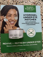 Mario Badescu Hydrogel UnderEye Hydrating Eye Mask, 60 Patches (30 Pairs)