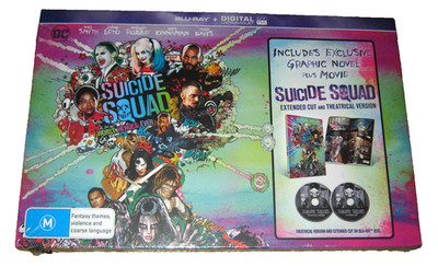 Secret Files of the Suicide Squad - New Sealed Blu Ray Collectors Set