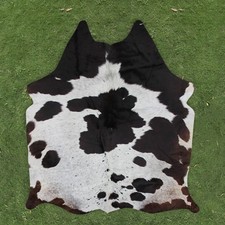 100 Real Natural Area Cow Hair On Cowhide Skin Floor Rug Carpet 64"x64" CC1464