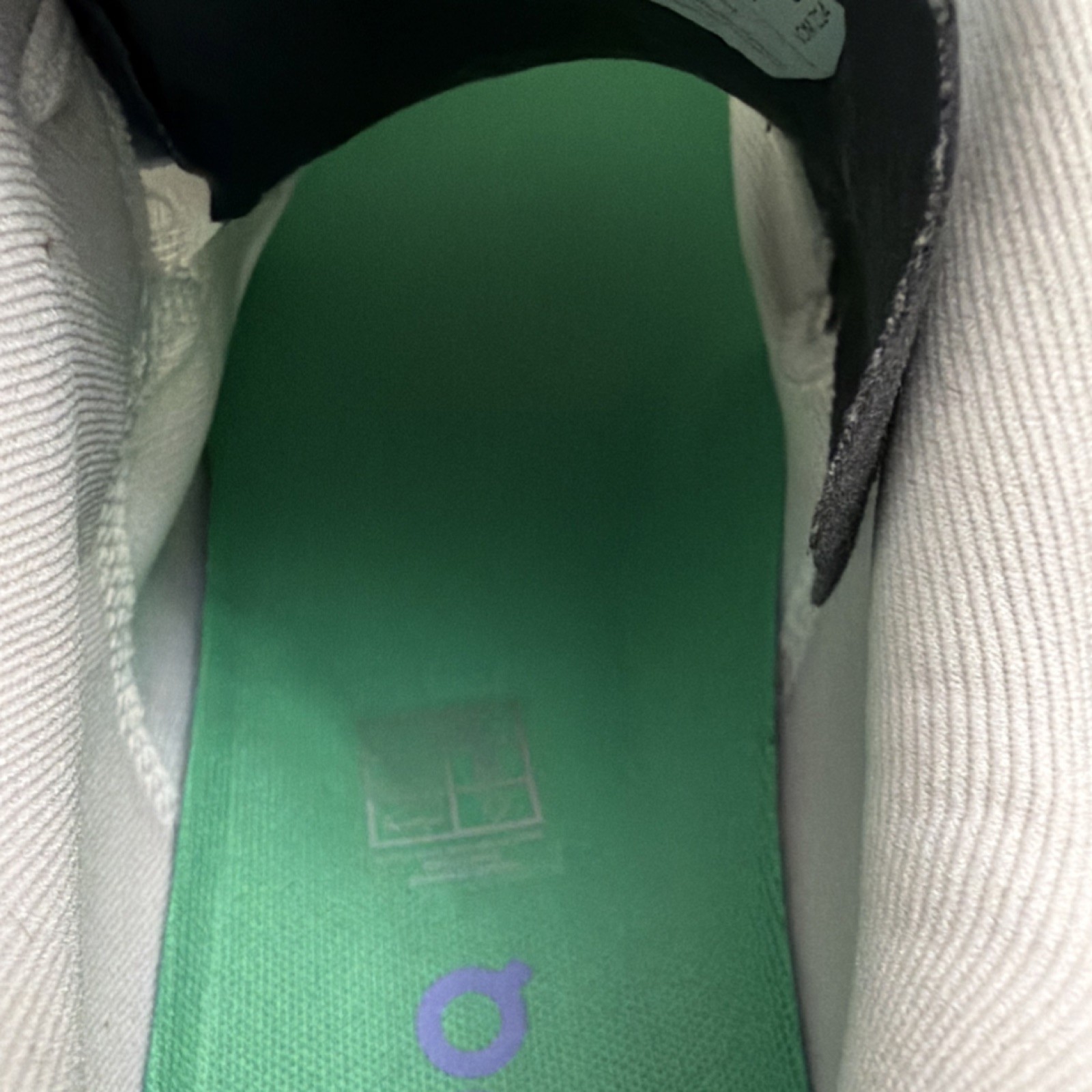 On Cloudmonster Hyper Undyed Mint Men's Running Sneaker Woven Low Top 2024 image 4