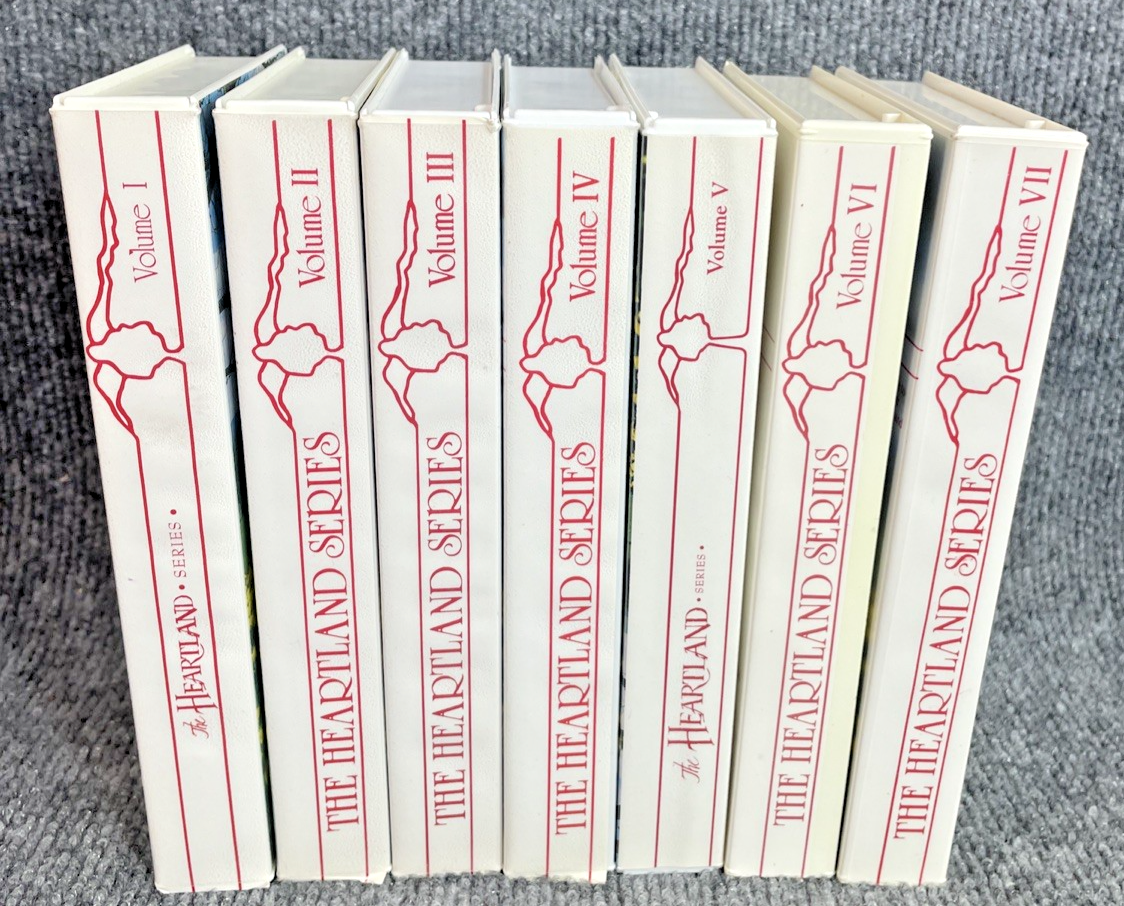 Lot of 7 The Heartland Series VHS Bill Landry Knoxville TN WBIR-TV