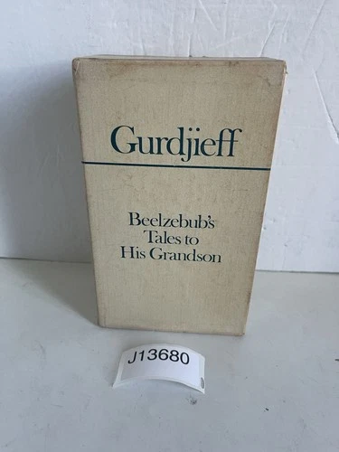 Gurdjieff Beelzebub's Tales to Grandson Dutton Box Set 1973 Three Vol. Occult