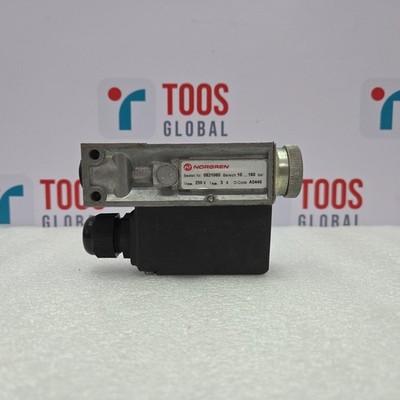 NORGREN 0821060 ELECTRO MECHANICAL PRESSURE SWITCH 10...160BAR 250V 5A