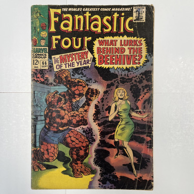 Fantastic Four #66. VG. Origin of Him (Adam warlock) Kirby/Lee. C pix/notes.
