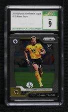 2019-20 Panini Prizm Premier League Adama Traore #179 CSG 9 Mint Rookie RC
