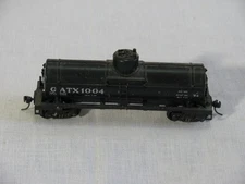 Vtg Varney HO Scale Single Dome Tank Car, GATX 1004, Kadees