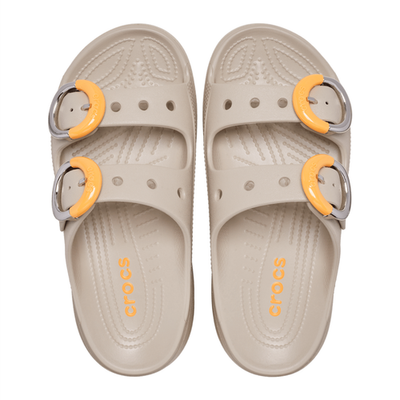 NEW CROCS Women's Saturday Platform Dipped Buckle Sandal 213246