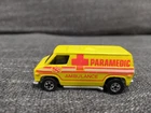 Vintage Hot Wheels Paramedic Van, Yellow, Blackwall , Hong Kong, Excellent Cond.