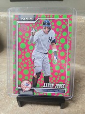 2026 Topps Series 1 Baseball Easter Aaron Judge Pink & Green Bubble SP