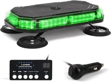 Green Rooftop  Bar, Beacon Safety Flashing -Green