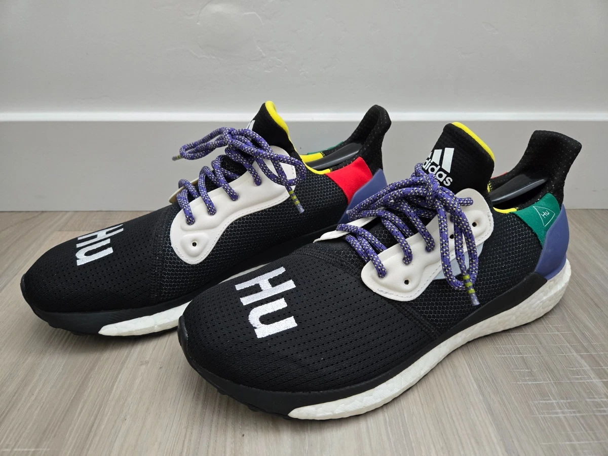 NEW Adidas Pharrell Williams Men\'s Solar Hu Glide M BB8041 Sneakers Size 8.5 US Pharrell x adidas Solar Glide Hu Pack Release Info  main image 4