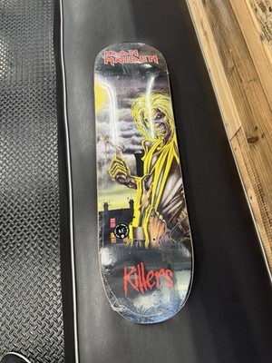 Zero Skateboards Iron Maiden Killers 8.50 Skateboard Deck Final Edition  New