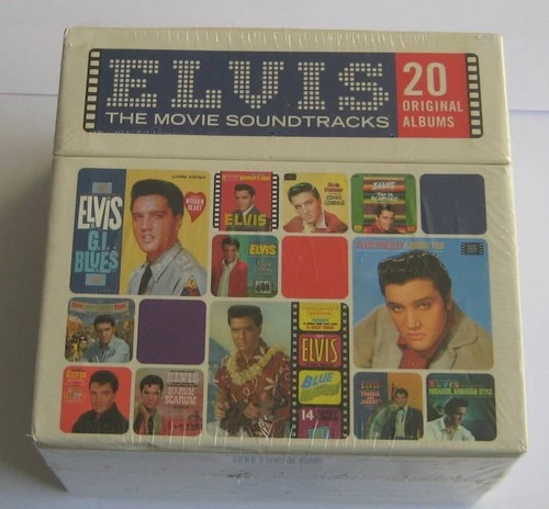 ELVIS PRESLEY. THE MOVIE SOUNDTRACKS. 20 ALBUM BOX SET. NEW AND SEALED.