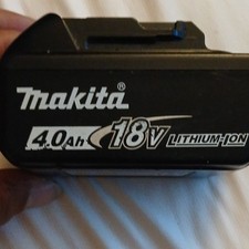 2 makita batteries, one 40 and one 50 ah