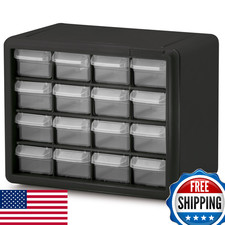 Akro-Mils 16-Drawer Plastic Storage Cabinet