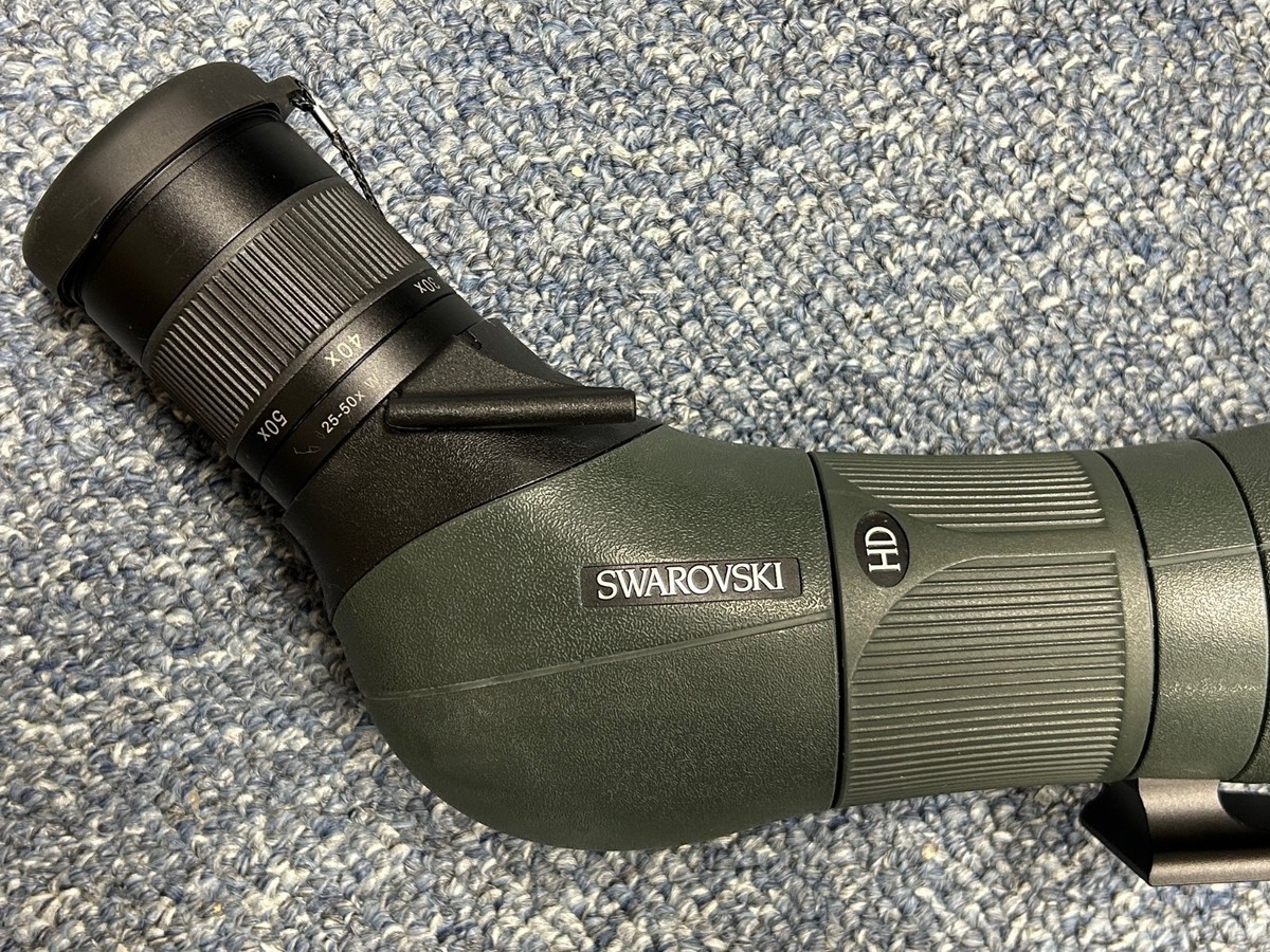Swarovski ATM 80 HD Angled Spotting Scope and 25-50x Wide Eyepiece