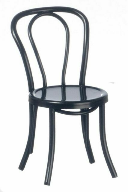 Aztec 1 Scale Dollhouse Miniature Furniture Patio Chair Black Azs8508 For Sale Online Ebay