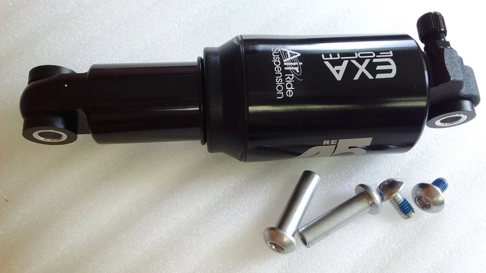 Amortiguador trasero de aire doble/solo CNC Kindshock KS A5-RR1 A5-RE 125/150 mm Foto 2 de 4