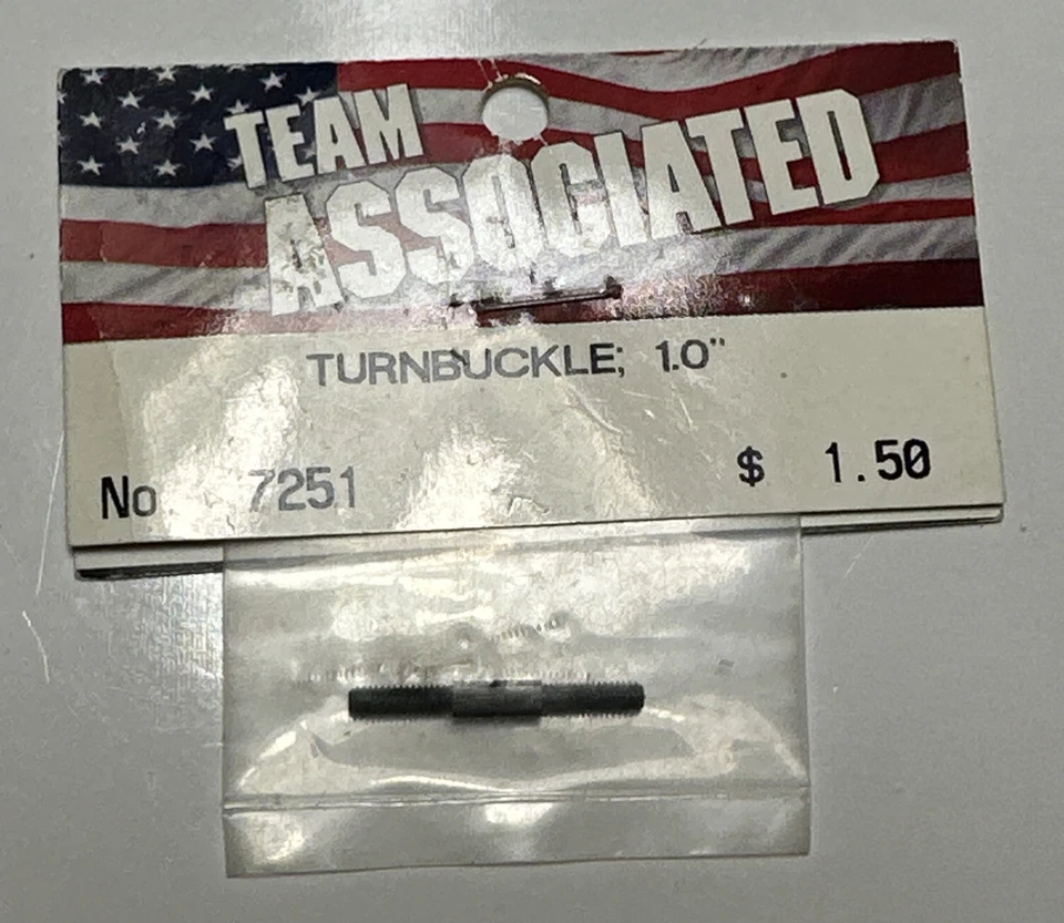 Team Associated #7251 Turnbuckle 1.0" RC Part NEW - Image 3 of 4