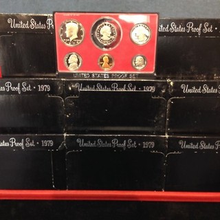 8 Set LOT of 1979 S U.S. Proof Sets ORIGINAL