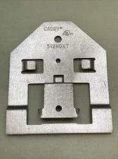 QTY 2 NEW ERICO CADDY 512HDXT Bracket Extension Steel 3-5/8"