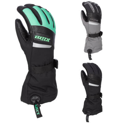 KLIM Women's Radiate Gore-Tex Insulated Winter Snowmobile Gauntlet Gloves