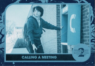 2019 Stranger Things Season 2, ST-44 Upside Down Parallel Card #90/99