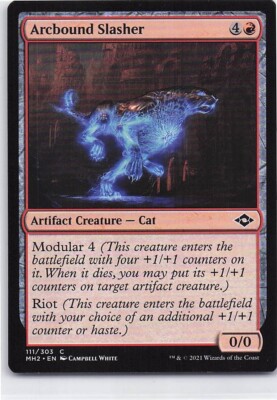 Arcbound Slasher Modern Horizons 2 Regular #111 NM