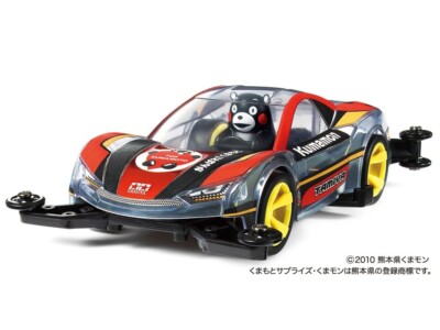Tamiya 1/32 Mini 4WD KUMAMON - SUPPORTING KUMAMOTO (MA CHASSIS