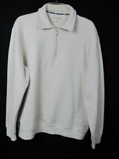 CROFT BARROW Men's 1/4 Zip Pullover/ Swetshirt Size M