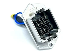 Molex 56377 CRC Shielded Rectangular I/O Receptacle Shell w/ 51238 Connector