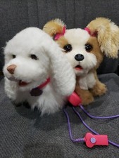Fur Real Friends Happy to See Me Puppy 2011 and Gogo Interactive dog 2009 
