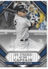 2020 Topps Update Baseball 20 Years of The Captain Derek Jeter Yankees #Y0C14