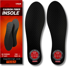 Carbon Fiber Insoles for Foot Injuries - Rigid Inserts for Sports Hiking