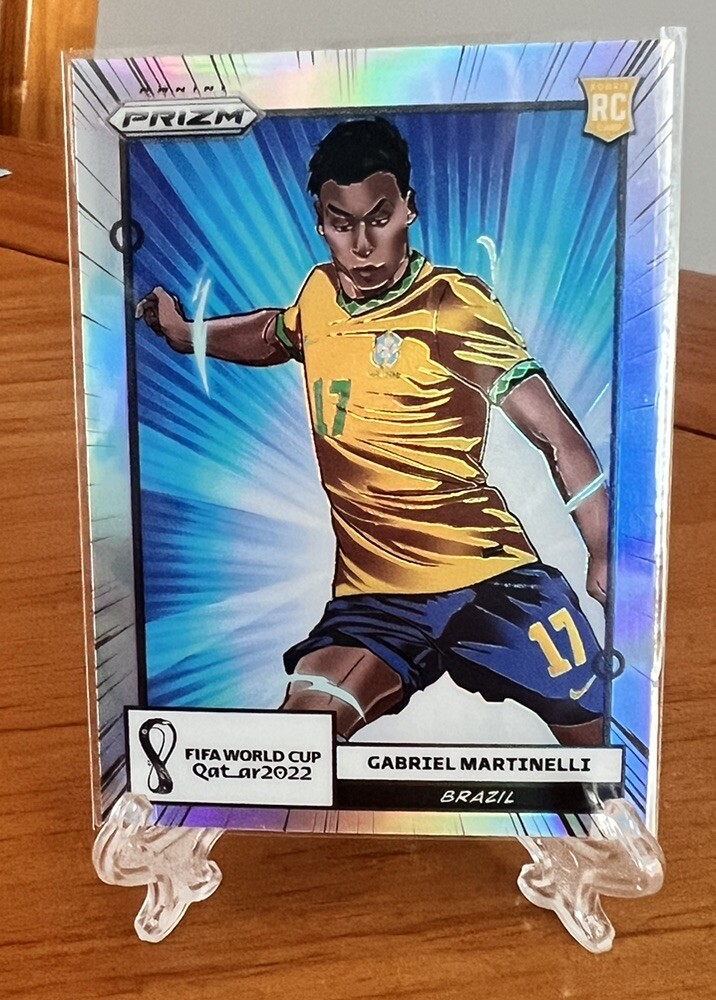 Gabriel Martinelli RC Manga Prizm Case Hit 2022 Panini Prizm FIFA W/C Qatar