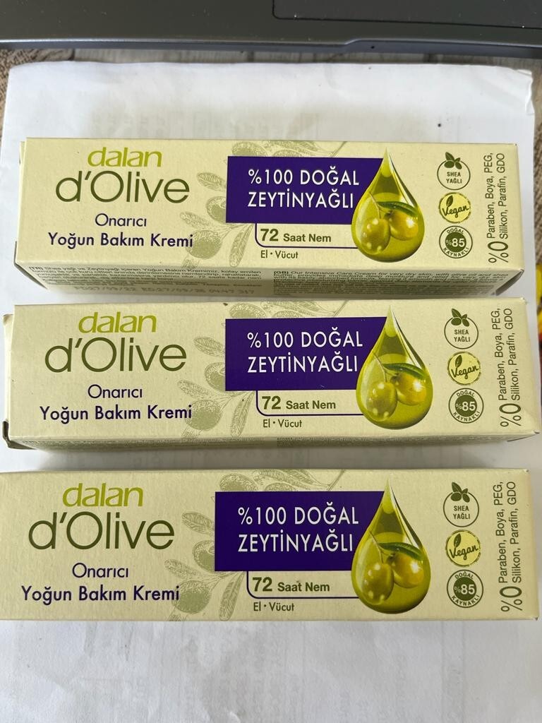 dalan d'Olive Intensiv Pflegecremset 3 x 20 ml