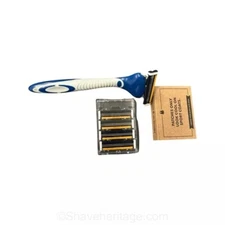 Dollar Shave Club The Humble Twin Handle + 5 Cartridges - 2 Blades per Cartridge