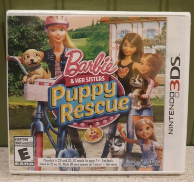 Nintendo 3DS Barbie Her Sisters Puppy Rescue 815403010811|
